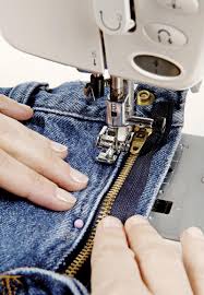 Replace trouser zipper